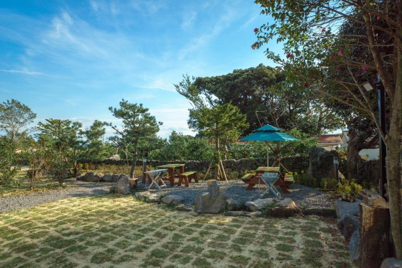 Misoga Pension Seogwipo Bagian luar foto
